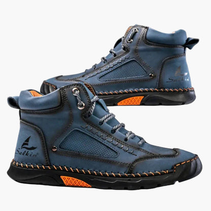 Scarpe outdoor casual da uomo – Sneakers alte traspiranti con suola antiscivolo