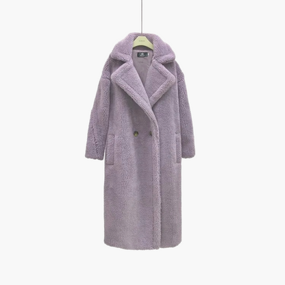 Damen Langer Oversize Mantel – Modischer Winter-Trend für Alltag & Freizeit