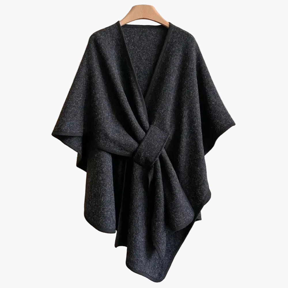 Poncho-sciarpa da donna con asola – Coprispalle elegante e versatile per tutti i giorni e tempo libero