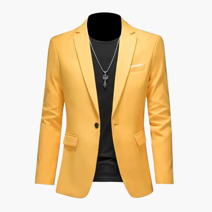Veste moderne style casual pour homme – Blazer à simple boutonnage pour business et loisirs