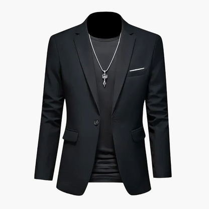 Veste moderne style casual pour homme – Blazer à simple boutonnage pour business et loisirs