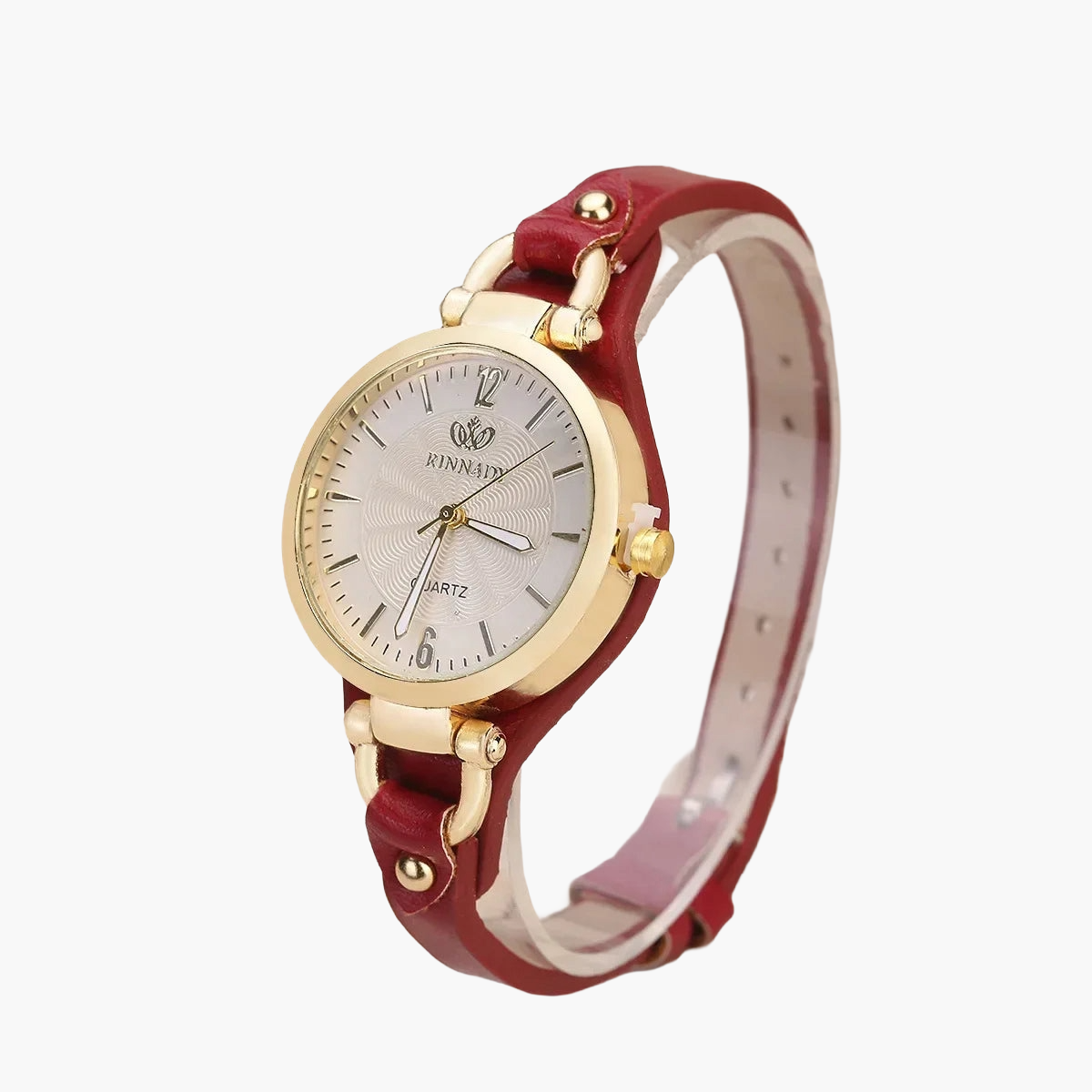 Damen Vintage Armbanduhr im Minimalistischen Stil – Elegante Quarz Uhr für Alltag und Business