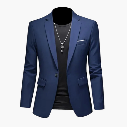 Veste moderne style casual pour homme – Blazer à simple boutonnage pour business et loisirs