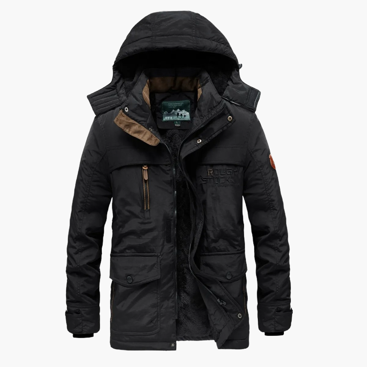 Heren outdoor winterjas met capuchon – Lekkere parka voor koude dagen, winddicht en warm