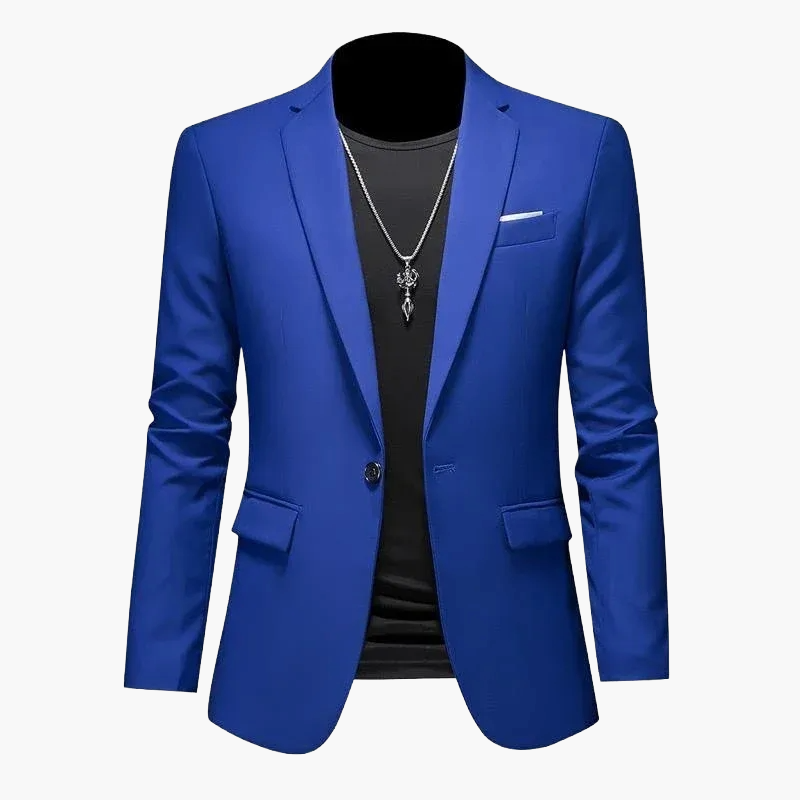 Veste moderne style casual pour homme – Blazer à simple boutonnage pour business et loisirs