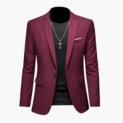 Veste moderne style casual pour homme – Blazer à simple boutonnage pour business et loisirs