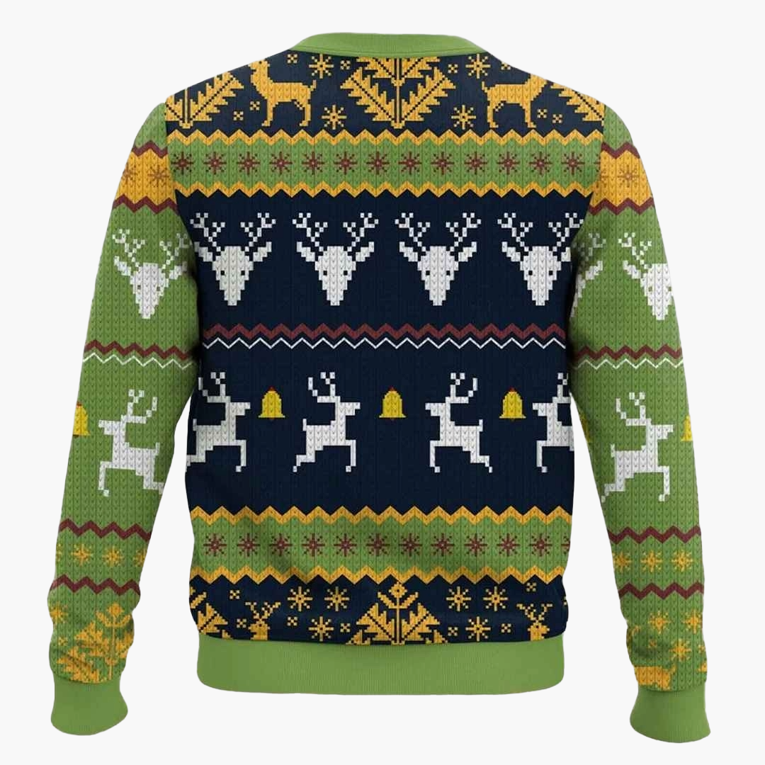 Maglione Ugly Christmas Sweater unisex Gaming – Divertente maglione retrò con design Coffee & cuore per fan
