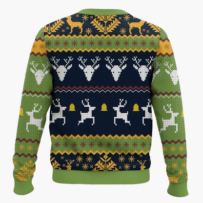 Maglione Ugly Christmas Sweater unisex Gaming – Divertente maglione retrò con design Coffee & cuore per fan