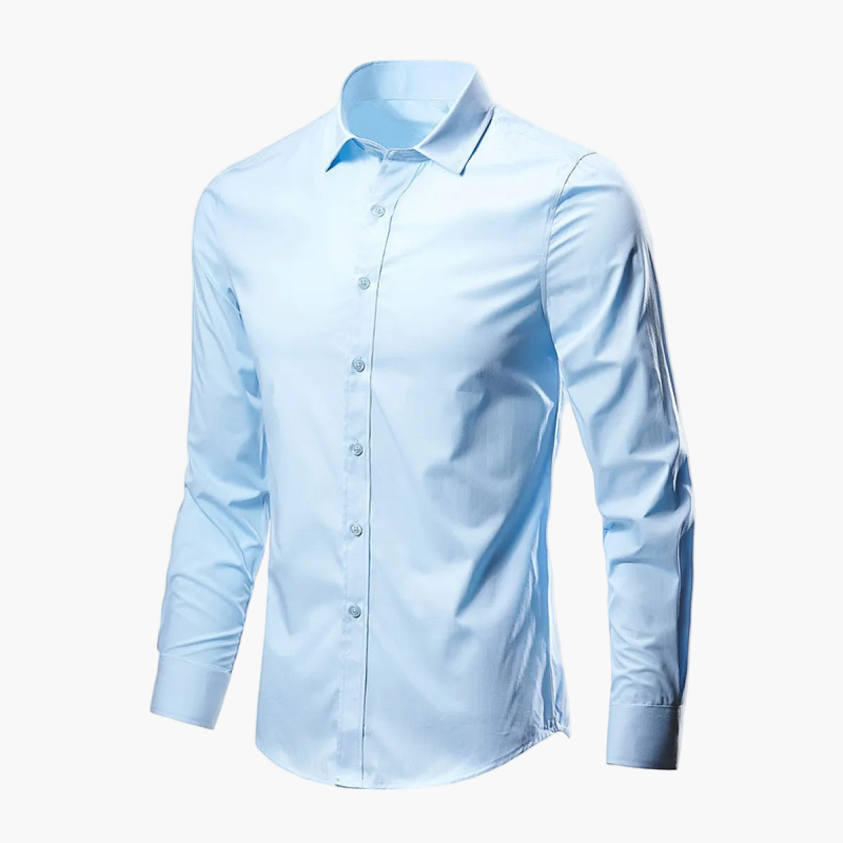 Herren Business Hemd Slim Fit – Elegantes Langarmhemd für Büro & Freizeit