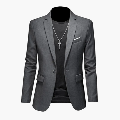 Veste moderne style casual pour homme – Blazer à simple boutonnage pour business et loisirs