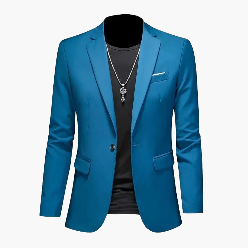 Veste moderne style casual pour homme – Blazer à simple boutonnage pour business et loisirs