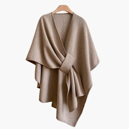 Poncho-sciarpa da donna con asola – Coprispalle elegante e versatile per tutti i giorni e tempo libero