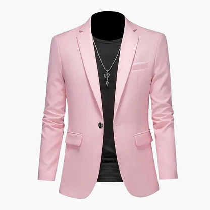 Veste moderne style casual pour homme – Blazer à simple boutonnage pour business et loisirs