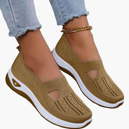 Sneaker slip-on comfort da donna – Scarpe ortopediche traspiranti per tutti i giorni e sport