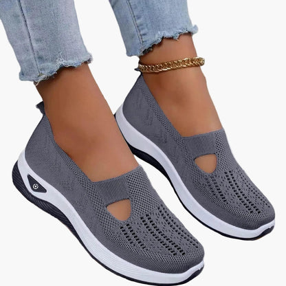 Sneaker slip-on comfort da donna – Scarpe ortopediche traspiranti per tutti i giorni e sport
