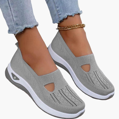 Sneaker slip-on comfort da donna – Scarpe ortopediche traspiranti per tutti i giorni e sport