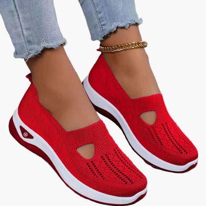 Sneaker slip-on comfort da donna – Scarpe ortopediche traspiranti per tutti i giorni e sport