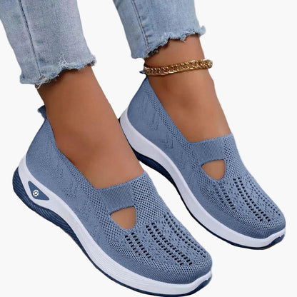 Sneaker slip-on comfort da donna – Scarpe ortopediche traspiranti per tutti i giorni e sport