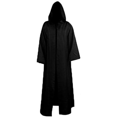 Cape à capuche unisexe Halloween – Cape de costume mystique pour nuits et fêtes effrayantes