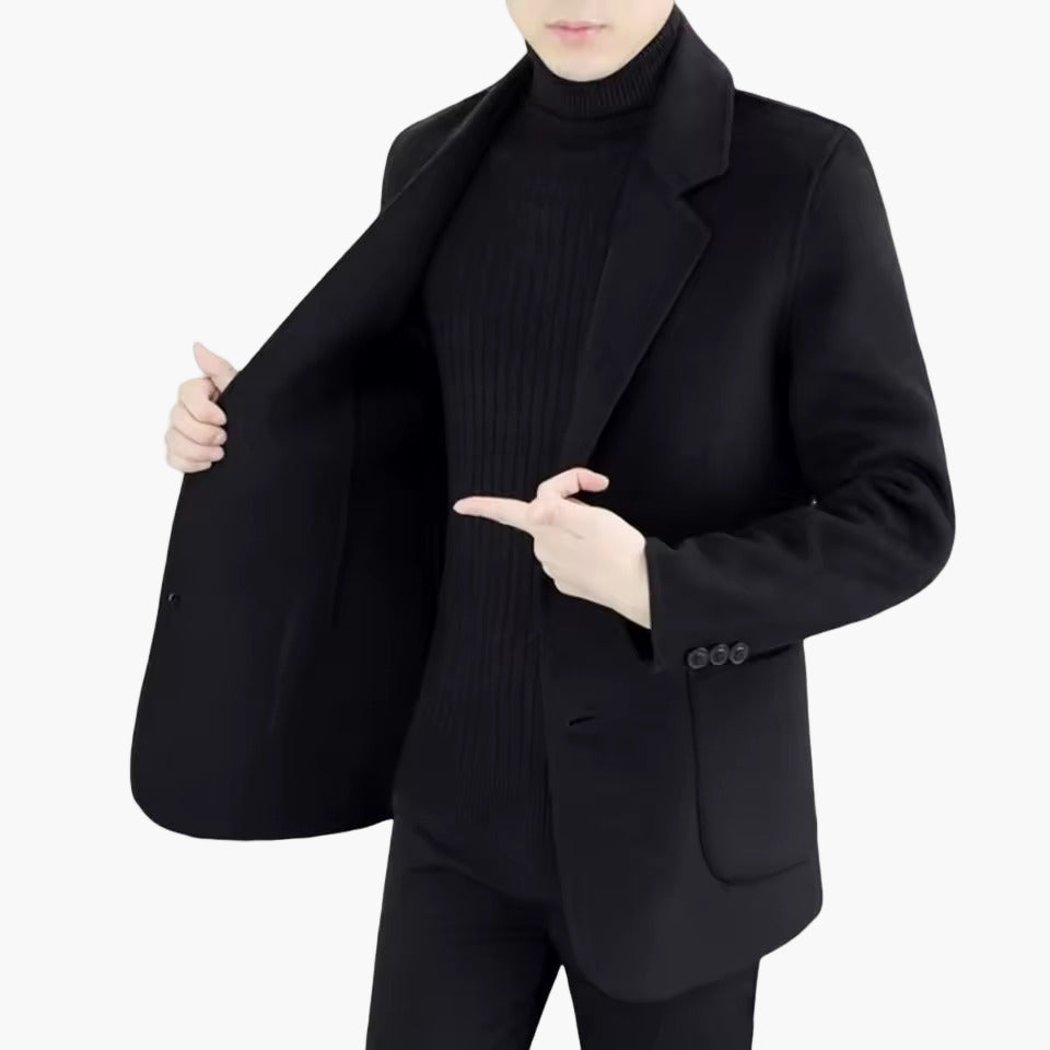 Herre business casual dressjakke – Moderne blazer for kontor og fritid
