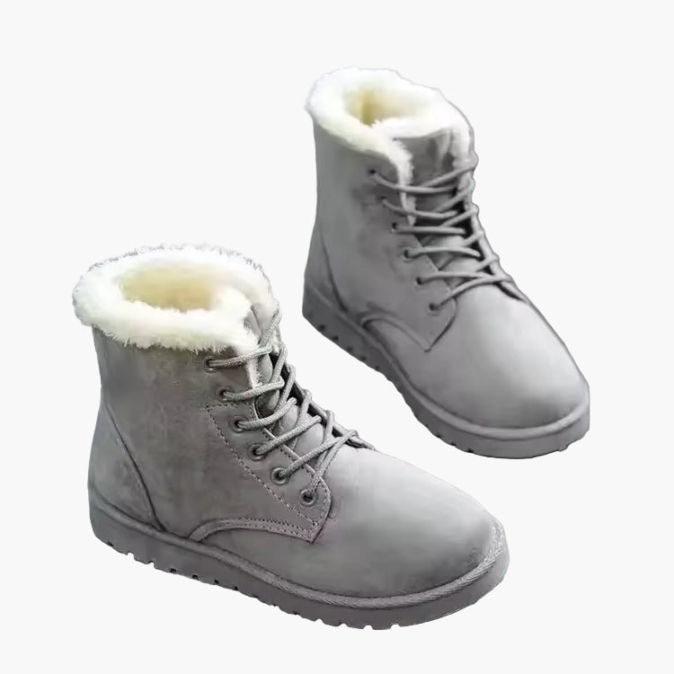 Dames winterlaarzen warm gevoerd outdoor veterlaarzen