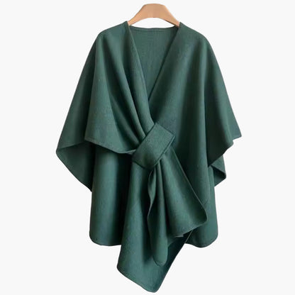 Poncho-sciarpa da donna con asola – Coprispalle elegante e versatile per tutti i giorni e tempo libero