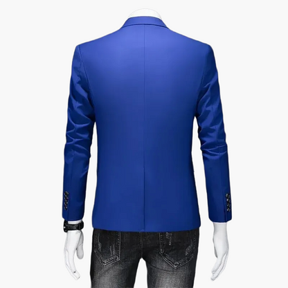 Veste moderne style casual pour homme – Blazer à simple boutonnage pour business et loisirs