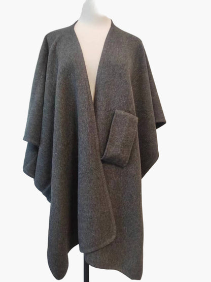 Poncho-sciarpa da donna con asola – Coprispalle elegante e versatile per tutti i giorni e tempo libero
