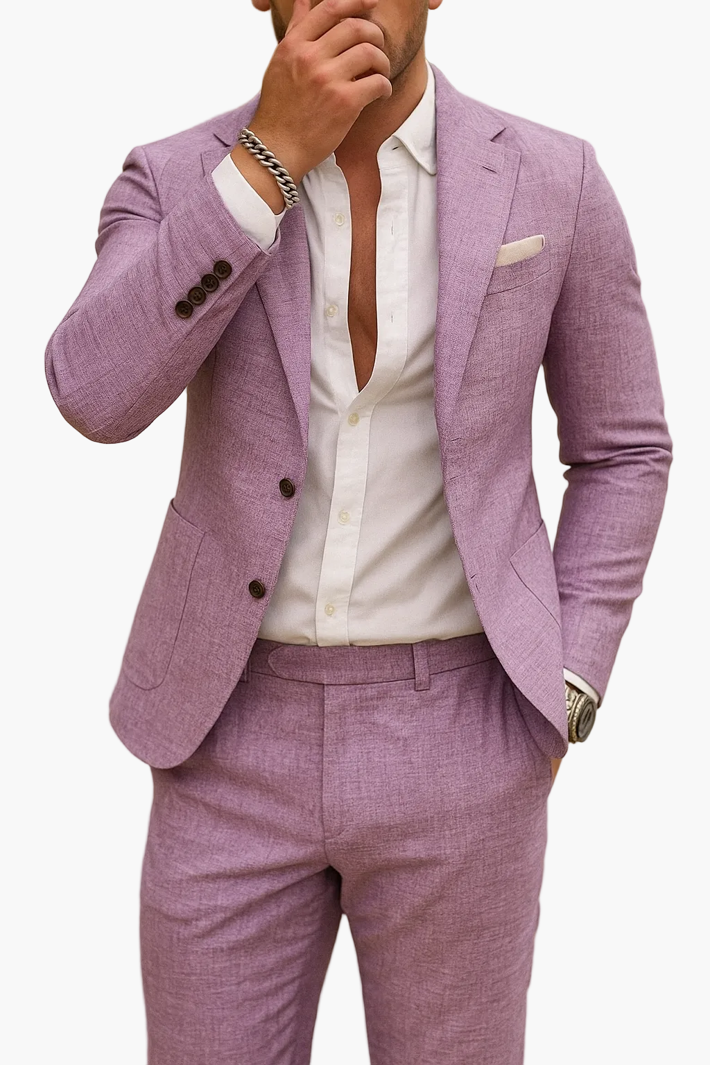 Heren pak modern fit – elegante zakelijke & vrijetijdslook