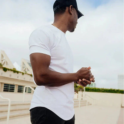 Camiseta sin mangas para hombre – Camiseta ajustada atlética para fitness y tiempo libre