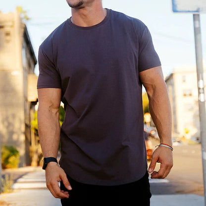 Camiseta sin mangas para hombre – Camiseta ajustada atlética para fitness y tiempo libre