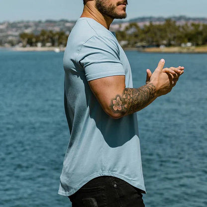 Camiseta sin mangas para hombre – Camiseta ajustada atlética para fitness y tiempo libre