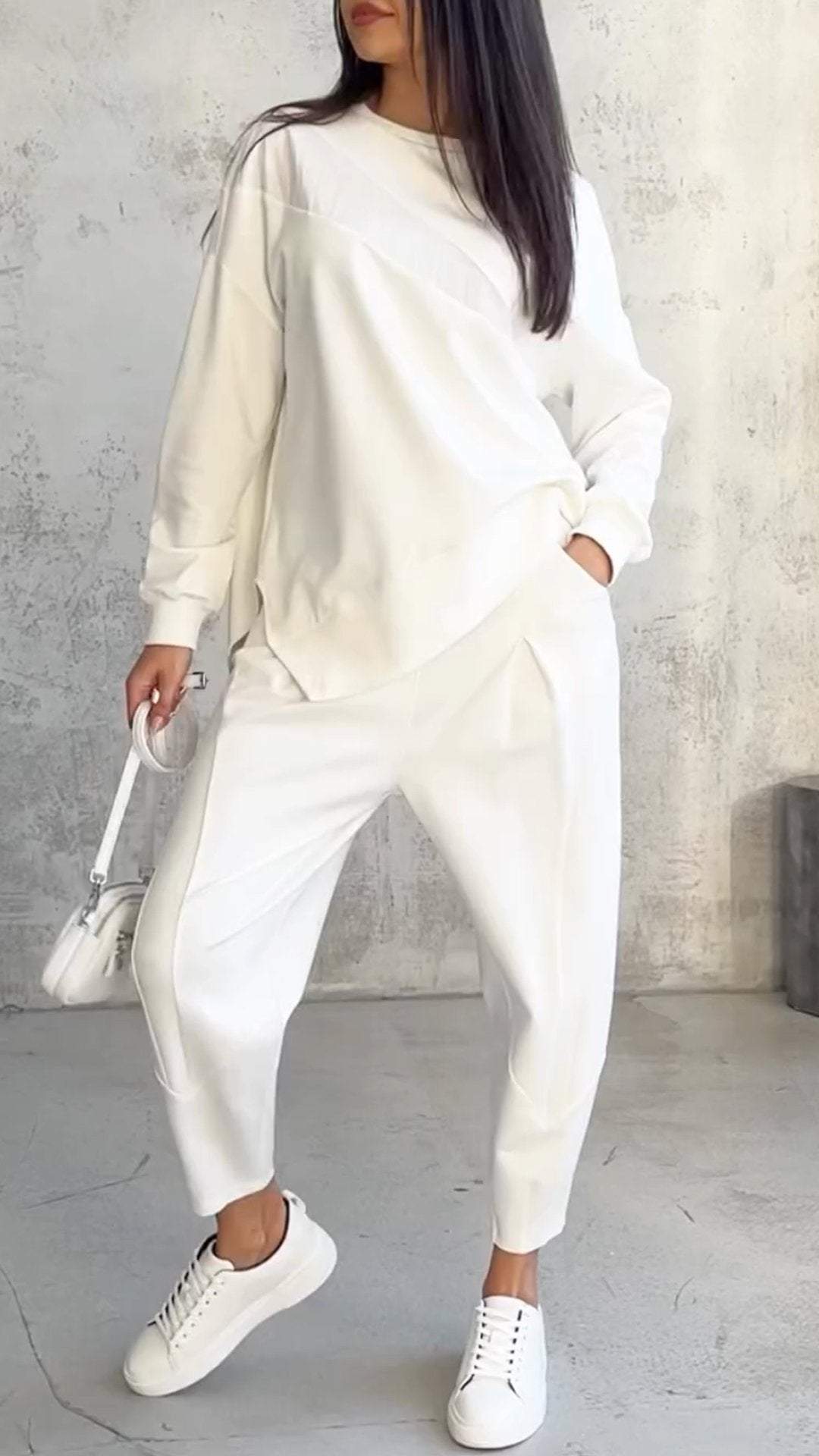 Set loungewear da donna – Comodo outfit casual con taglio moderno per tutti i giorni e viaggi