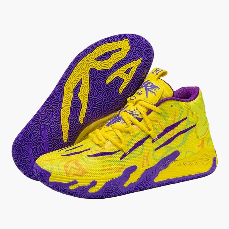 Chaussures de basketball pour hommes – Performance mid-top pour entraînement et match