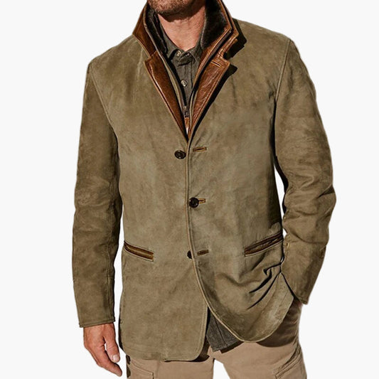 Chaqueta vintage casual para hombre – Estilo clásico para el día a día y ocasiones especiales