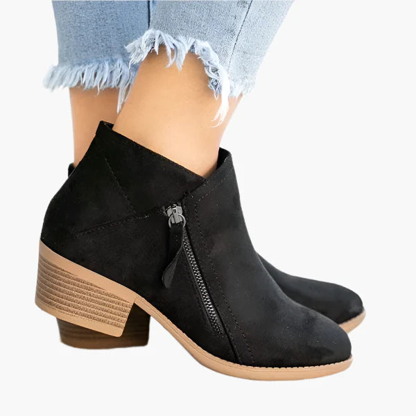 Bottines vintage orthopédiques pour femme, adaptées au quotidien et aux loisirs