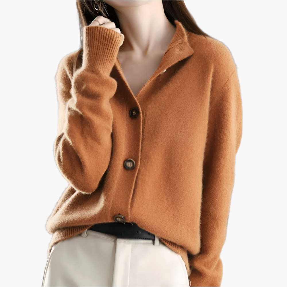 Cardigan da donna – Cardigan elegante per ufficio e tempo libero
