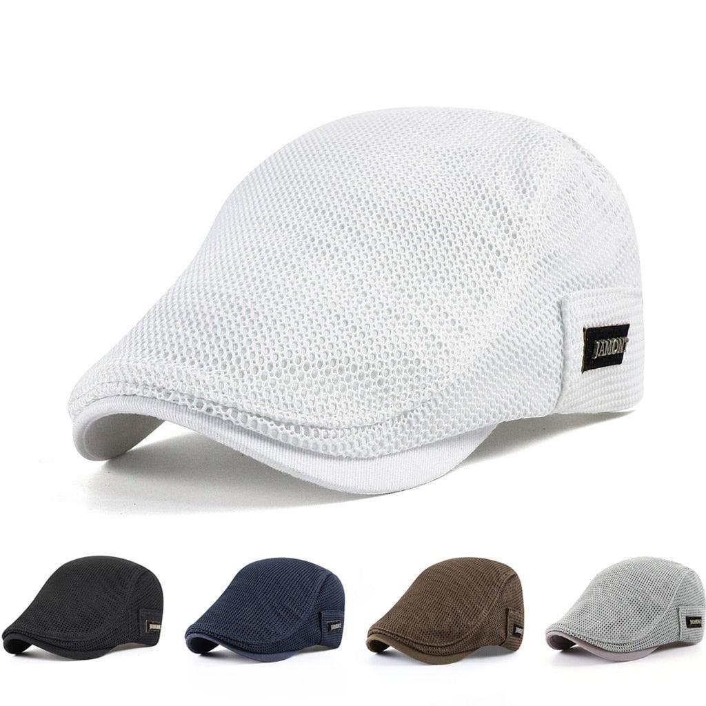 AirFlow baret met ademende mesh-ventilatie en verstelbare pasvorm