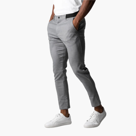 Herre slim-fit chino-bukser – Moderne design til arbejde og fritid