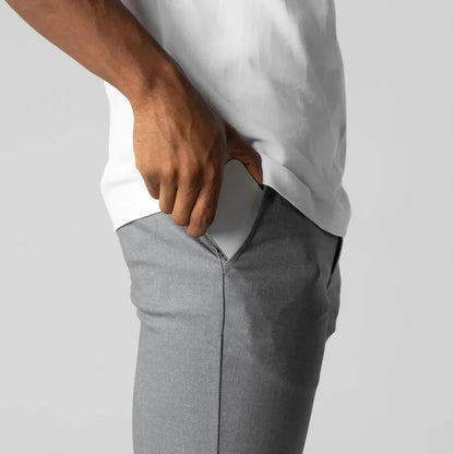 Pantalon chino slim fit homme – Design moderne pour le business et les loisirs