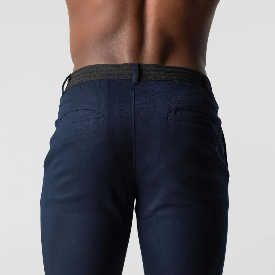 Pantalon chino slim fit homme – Design moderne pour le business et les loisirs