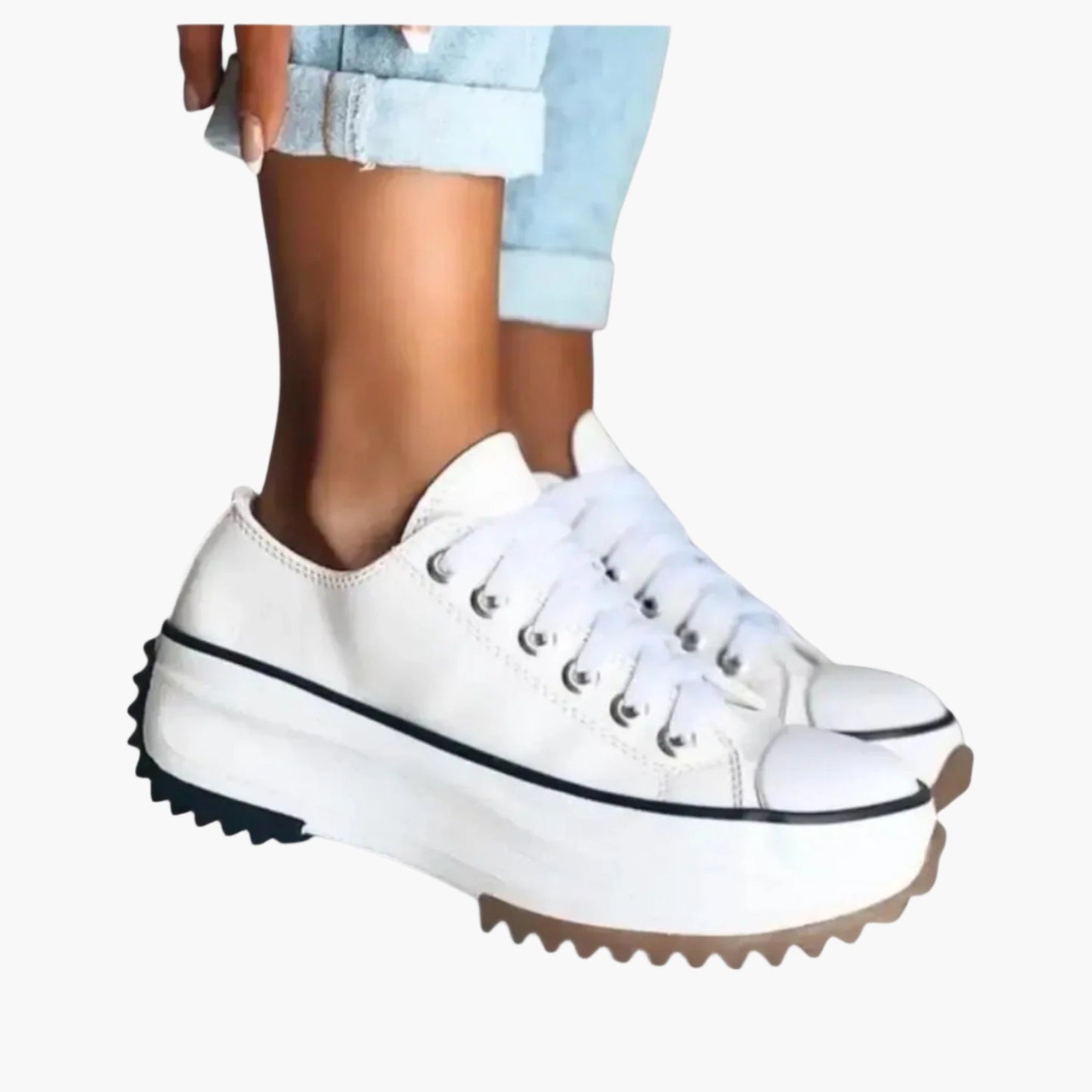 Sneakers ortopediche con platform da donna – Scarpe casual alla moda con comfort e stile