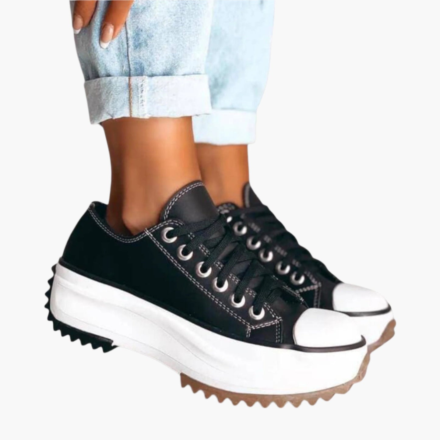 Sneakers ortopediche con platform da donna – Scarpe casual alla moda con comfort e stile