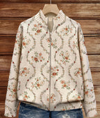 Persephone | Vest voor dames met bloemenprint