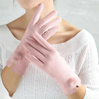 Vintage winterhandschoenen voor dames