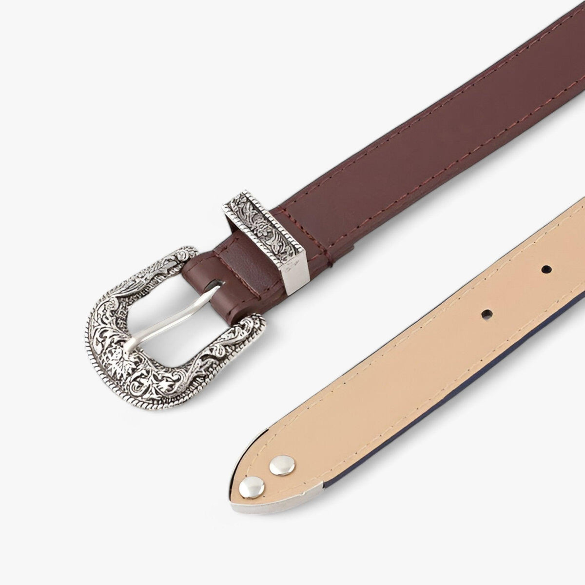 Boho-westernriem voor dames in vintagestijl