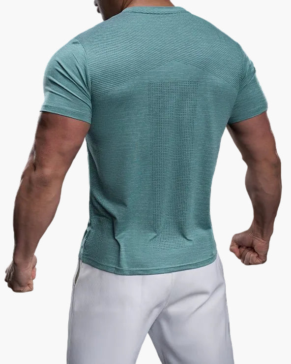Herren Sport Performance T-Shirt – Atmungsaktives Slim Fit Trainingsshirt für Fitness & Freizeit