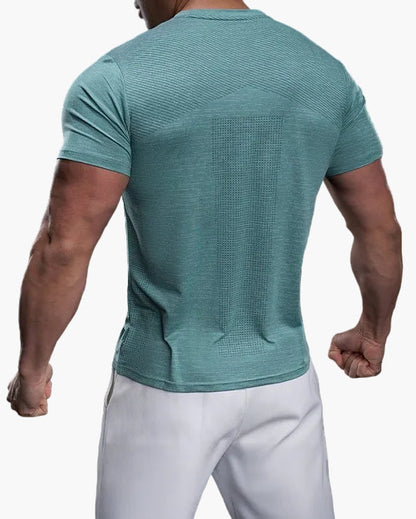 Herren Sport Performance T-Shirt – Atmungsaktives Slim Fit Trainingsshirt für Fitness & Freizeit