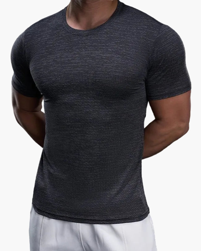 Herren Sport Performance T-Shirt – Atmungsaktives Slim Fit Trainingsshirt für Fitness & Freizeit