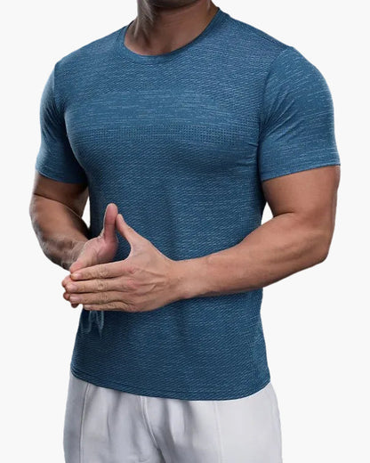 Herren Sport Performance T-Shirt – Atmungsaktives Slim Fit Trainingsshirt für Fitness & Freizeit